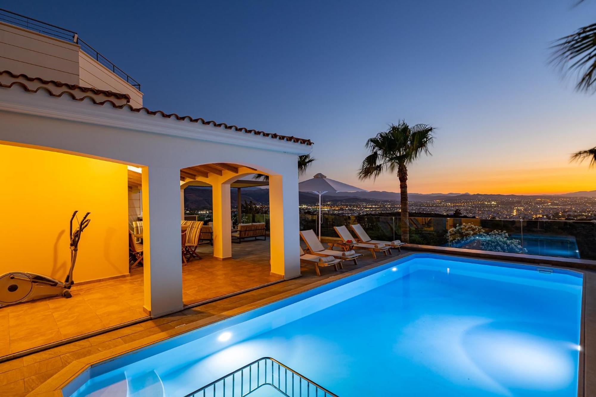 Karmilos Hill Villa خانيا المظهر الخارجي الصورة