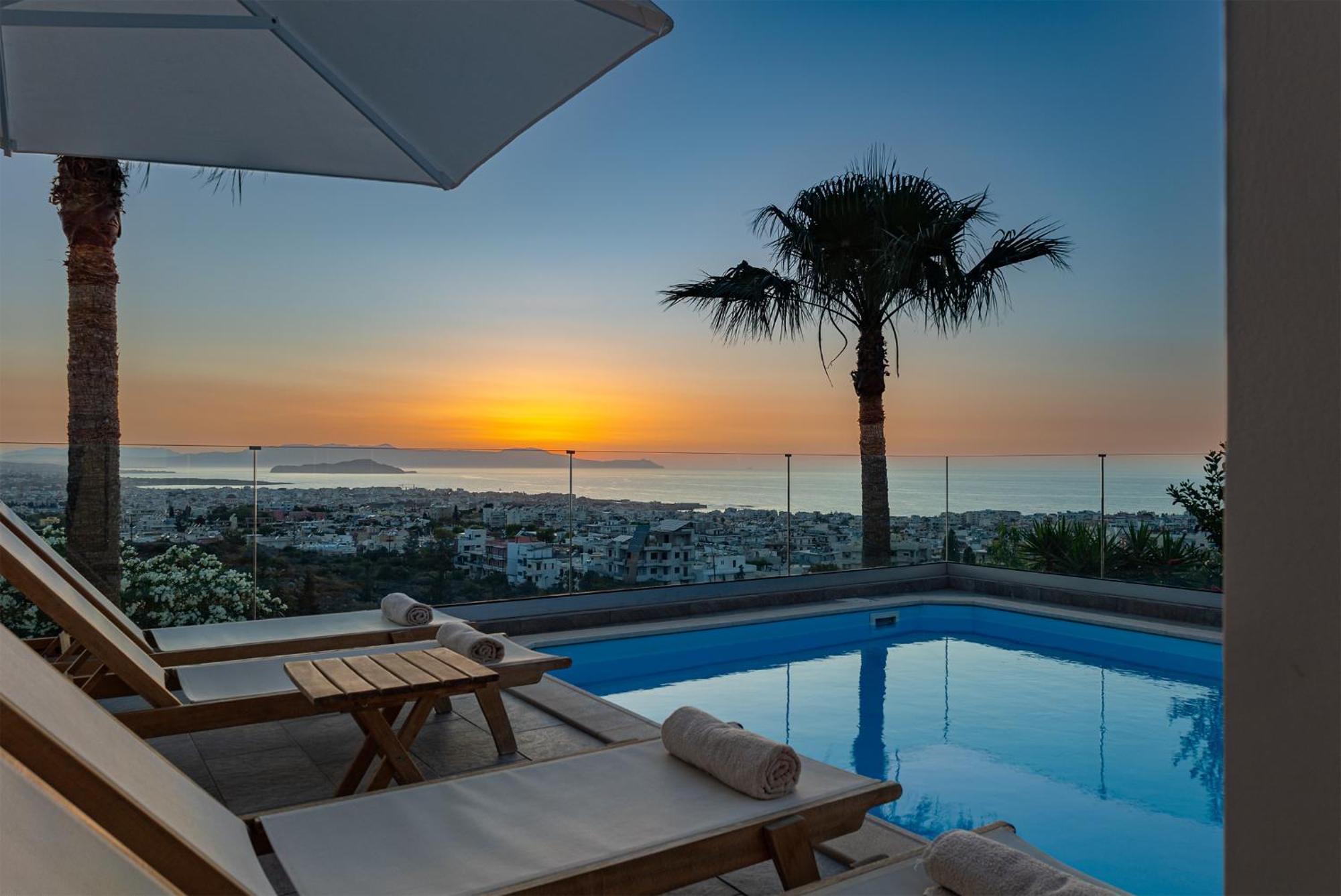Karmilos Hill Villa خانيا المظهر الخارجي الصورة