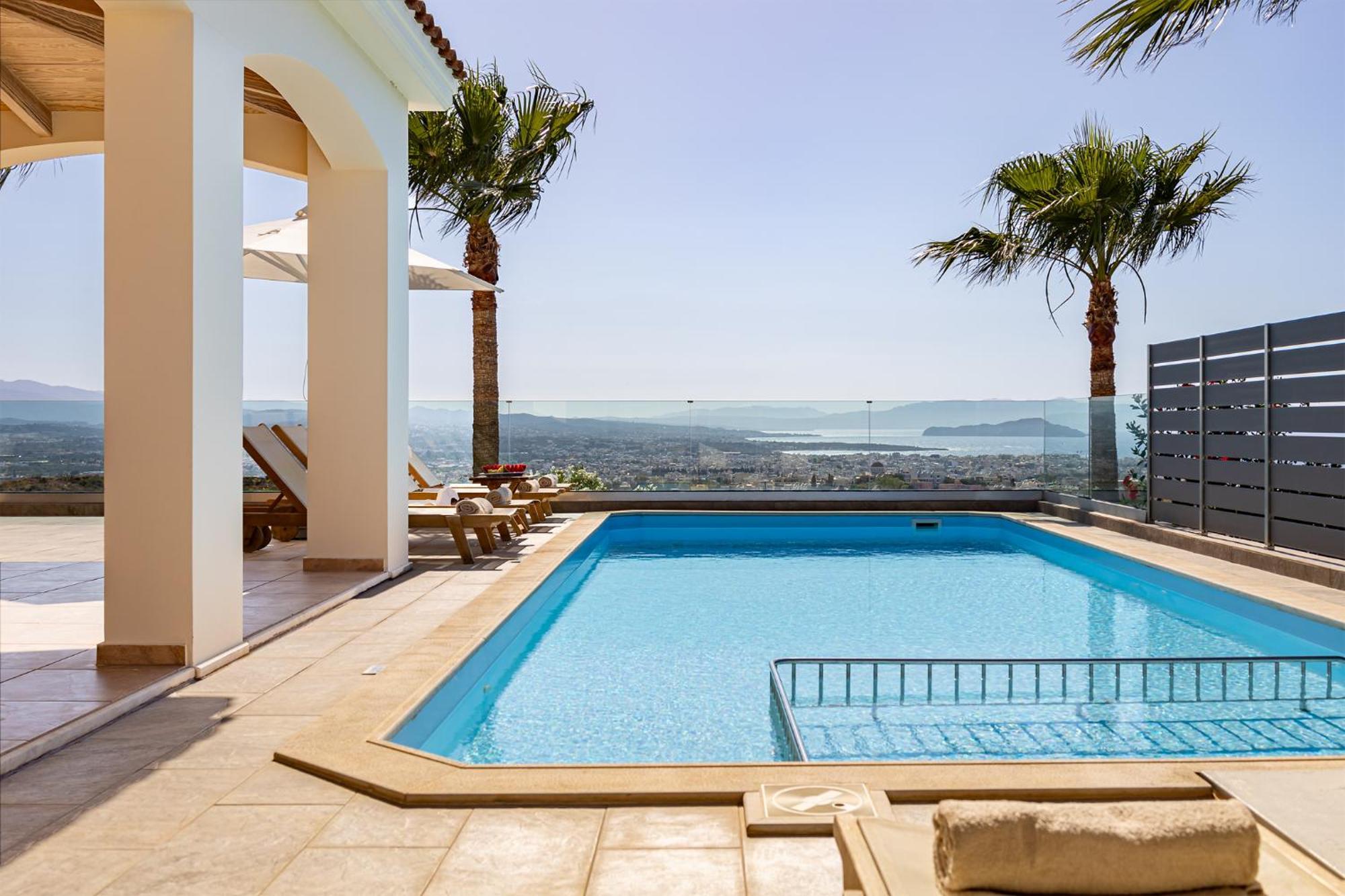 Karmilos Hill Villa خانيا المظهر الخارجي الصورة