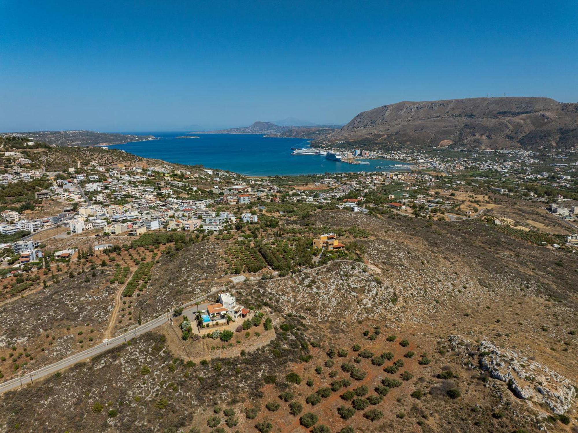 Karmilos Hill Villa خانيا المظهر الخارجي الصورة