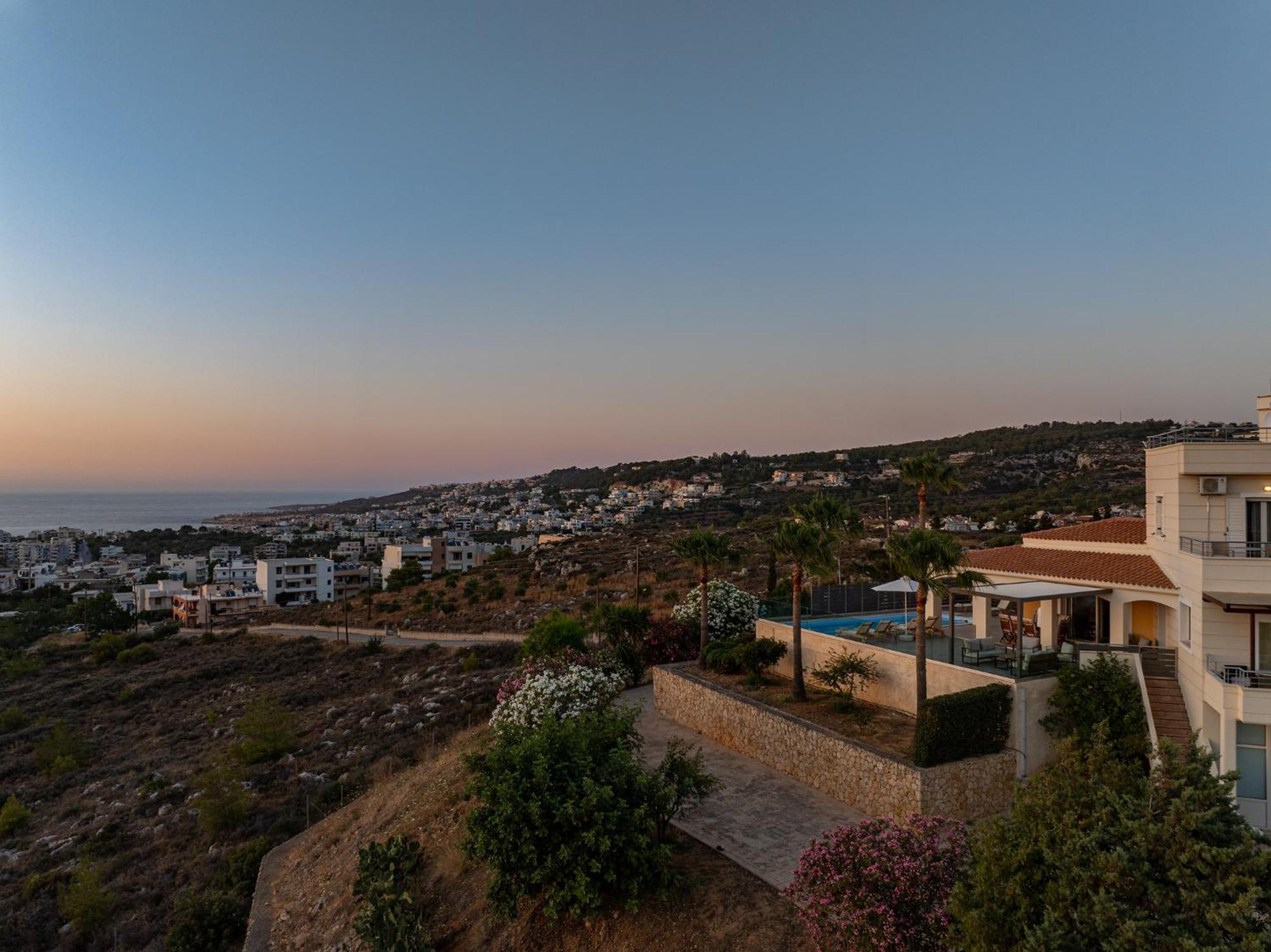 Karmilos Hill Villa خانيا المظهر الخارجي الصورة