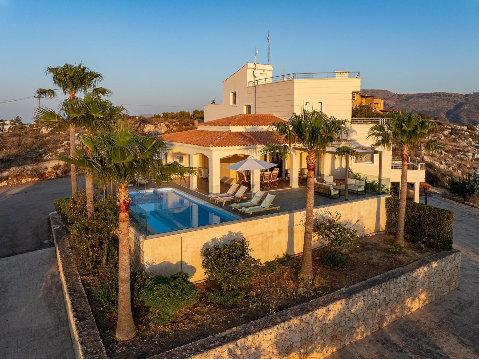 Karmilos Hill Villa خانيا المظهر الخارجي الصورة