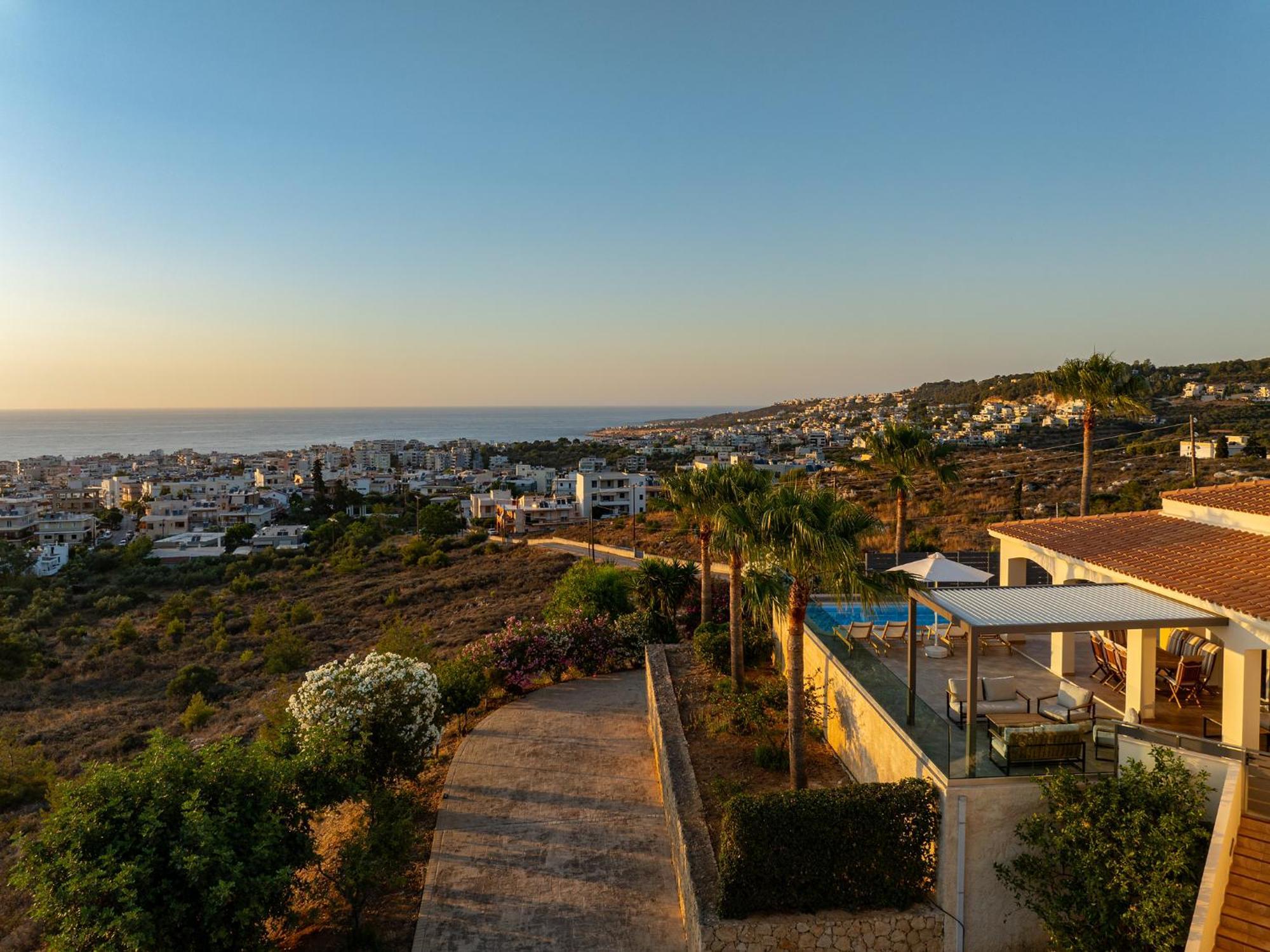 Karmilos Hill Villa خانيا المظهر الخارجي الصورة