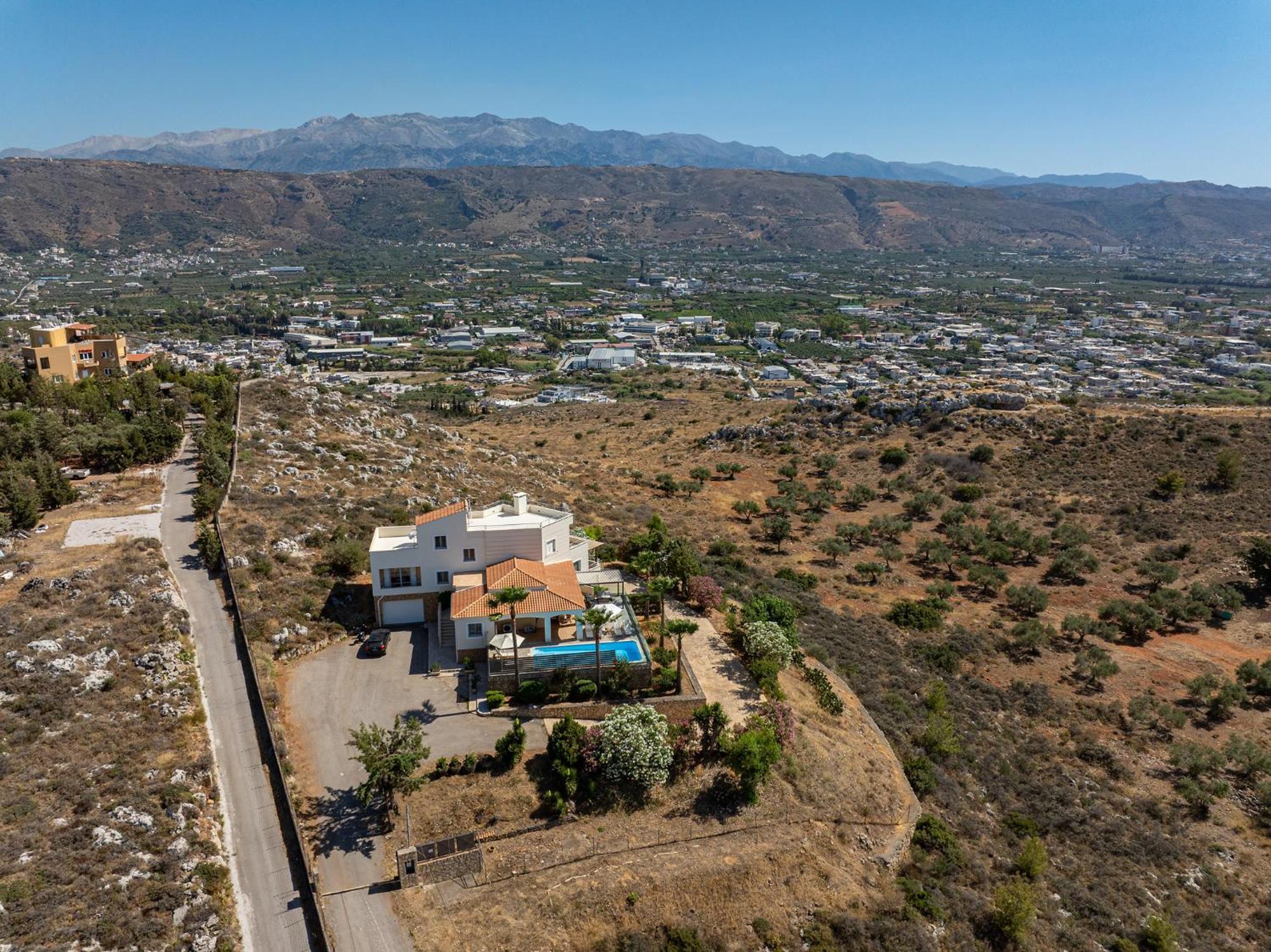 Karmilos Hill Villa خانيا المظهر الخارجي الصورة