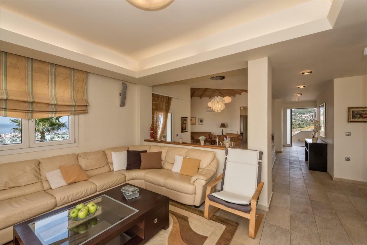 Karmilos Hill Villa خانيا المظهر الخارجي الصورة