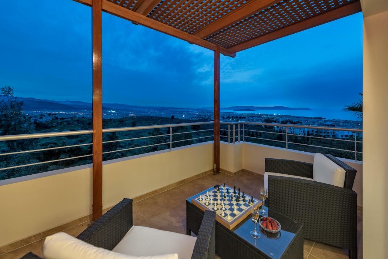 Karmilos Hill Villa خانيا المظهر الخارجي الصورة