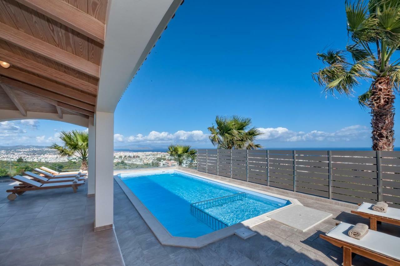 Karmilos Hill Villa خانيا المظهر الخارجي الصورة